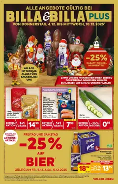 Billa Flugblatt - Moedling, Scheibbs, Schwadorf ab 04.12.2025 gültig