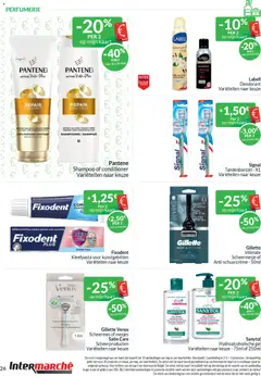 Intermarché - De januariaanbiedingen met de Intermarché-kaart - Voorbeeld van een folder van Intermarché, geldig van 01.01.2026 | Pagina: 26 | Producten: Scheermes, Deodorant, Tandenborstel, Kan