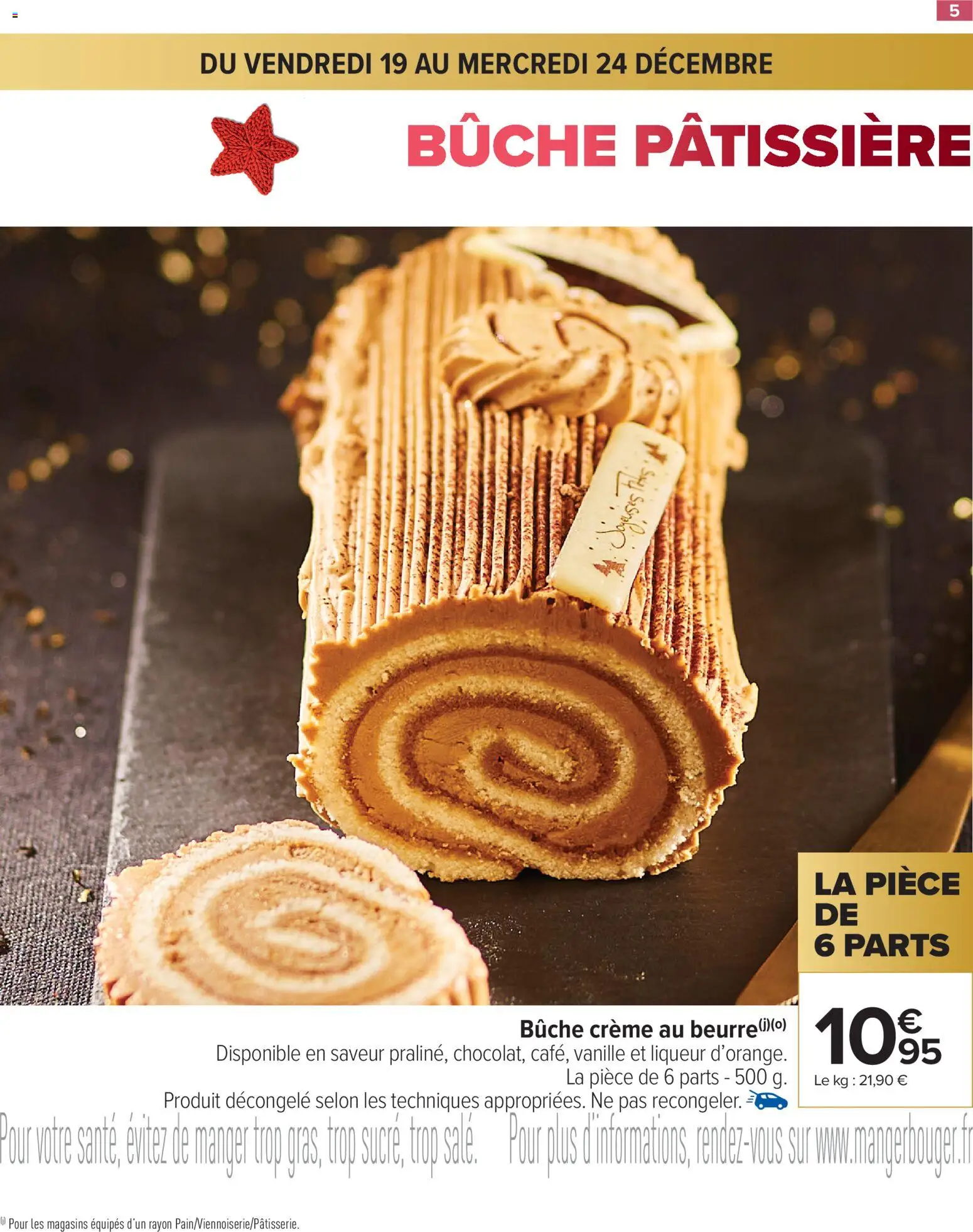 {H1} | Page: 7 | Produits: Liqueur, Beurre, Bûche pâtissière, Crème