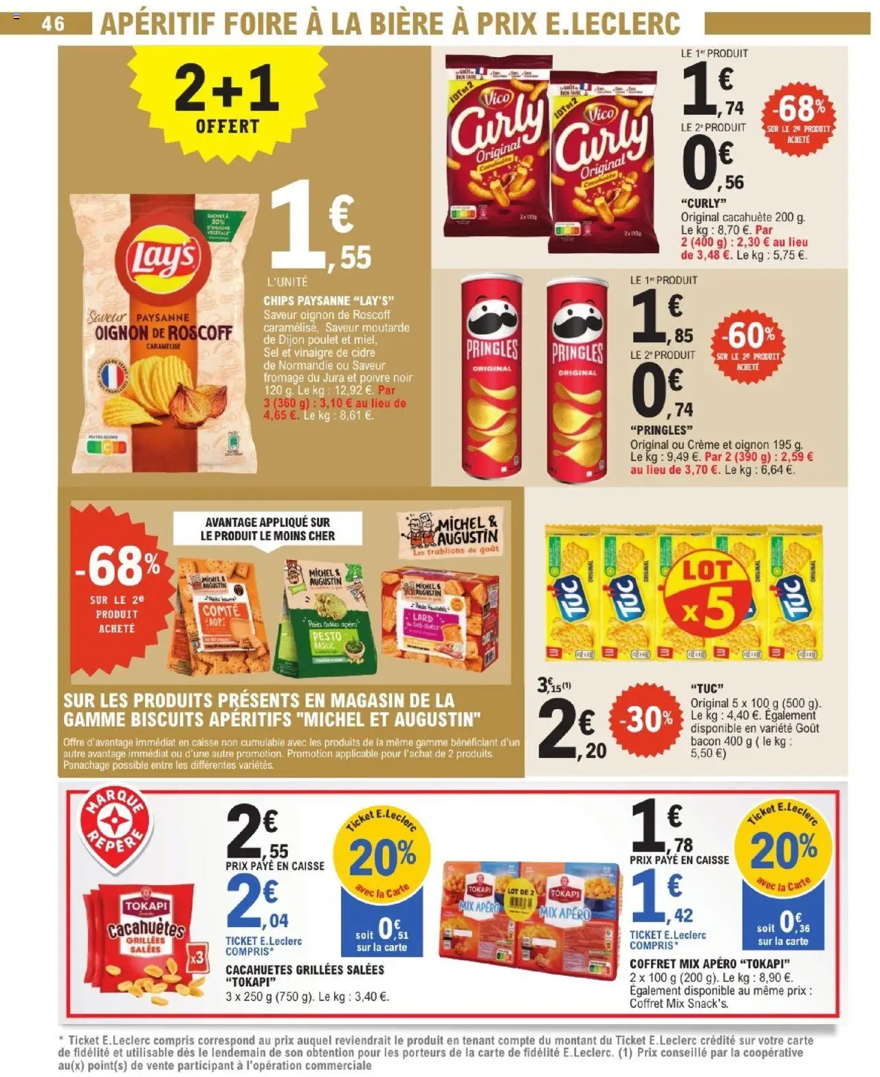  | Page: 46 | Produits: Pesto, Vinaigre, Vinaigre de cidre, Chips