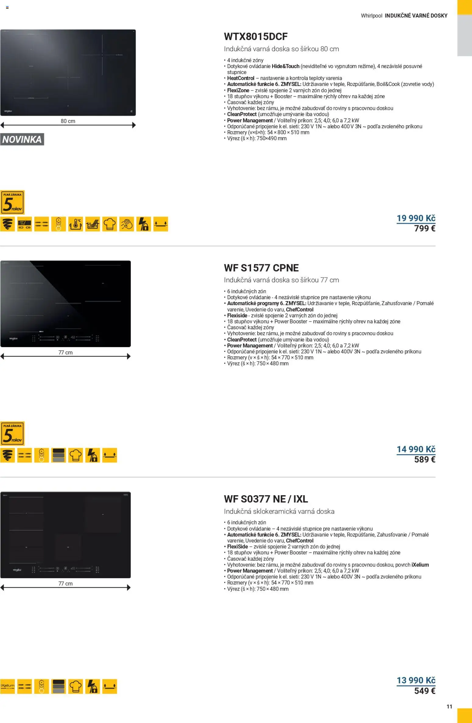 Möbelix leták - WHIRLPOOL od 01.08.2025 | Strana: 11