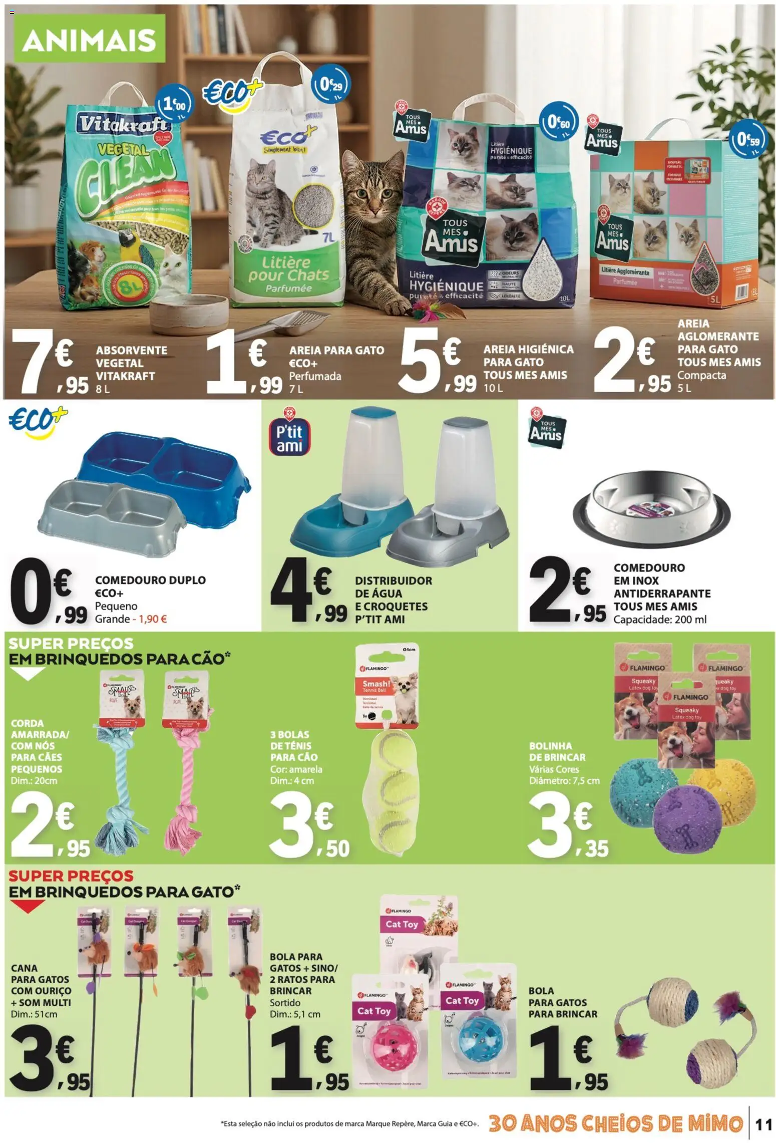 E.Leclerc folheto Não Alimentar │ válido de 23.04.2026 | Página: 11 | Produtos: Agua, Areia, Corda