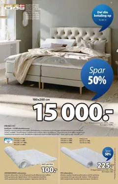 JYSK - Tilbudsavis gyldig fra 13.02.2026 | Side: 15 | Produkter: Elevationsseng