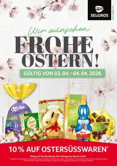 Selgros Ostersüßwaren ab 02.04.2026 gültig