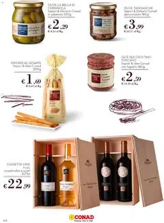 Anteprima del volantino GRISSINI AL SESAMO, 200g valido a partire dal 01.12.2025 | Pagina: 10 | Prodotti: Paté, Olio, Olive, Vino