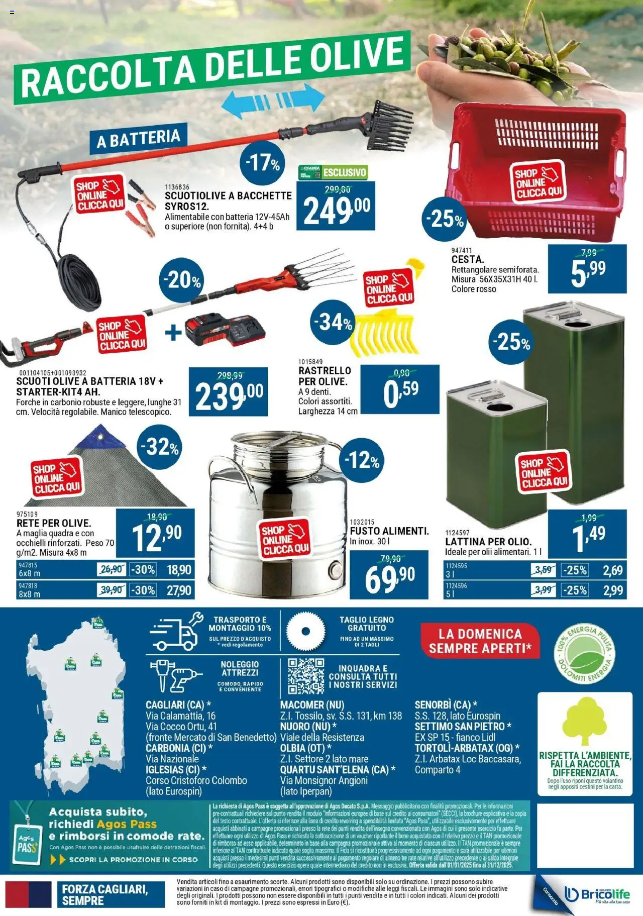 Volantino CFadda del 02.10.2025 | Pagina: 16 | Prodotti: Olive, Rastrello, Cocco, Batteria