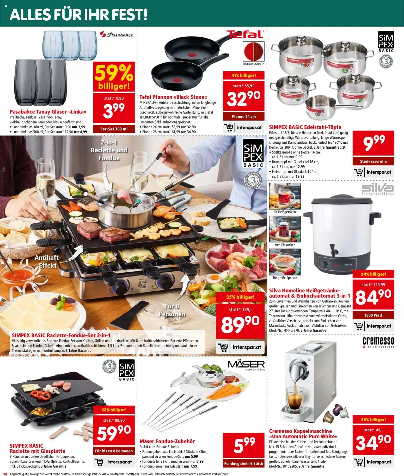 Interspar Flugblatt - Wien gültig ab 22.12.2025 | Seite: 14 | Produkte: Gemüse, Kaffee