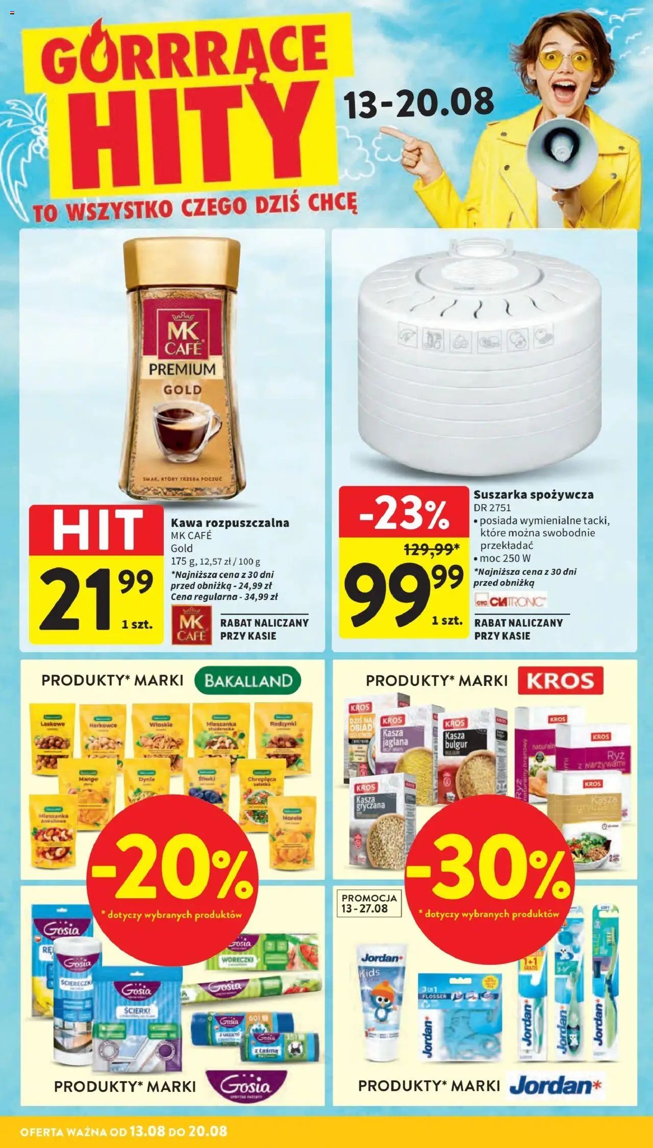 Intermarche Gazetka od 13.08.2025 | Strona: 4 | Produkty: Dynia, Kasza, Bulgur, Kasza gryczana