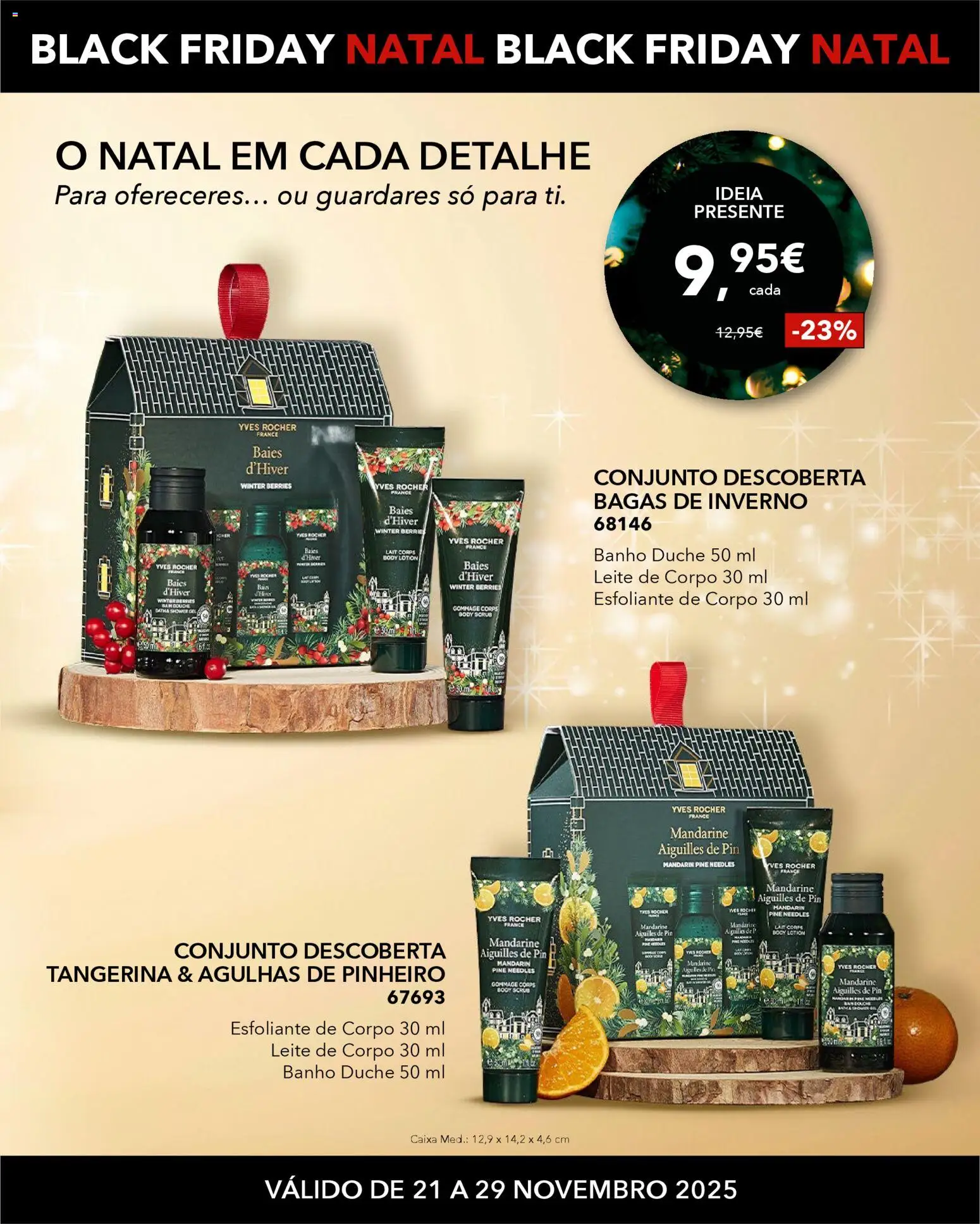 Yves Rocher - Black Friday │ válido de 21.11.2025 | Página: 3 | Produtos: Caixa, Leite, Banho