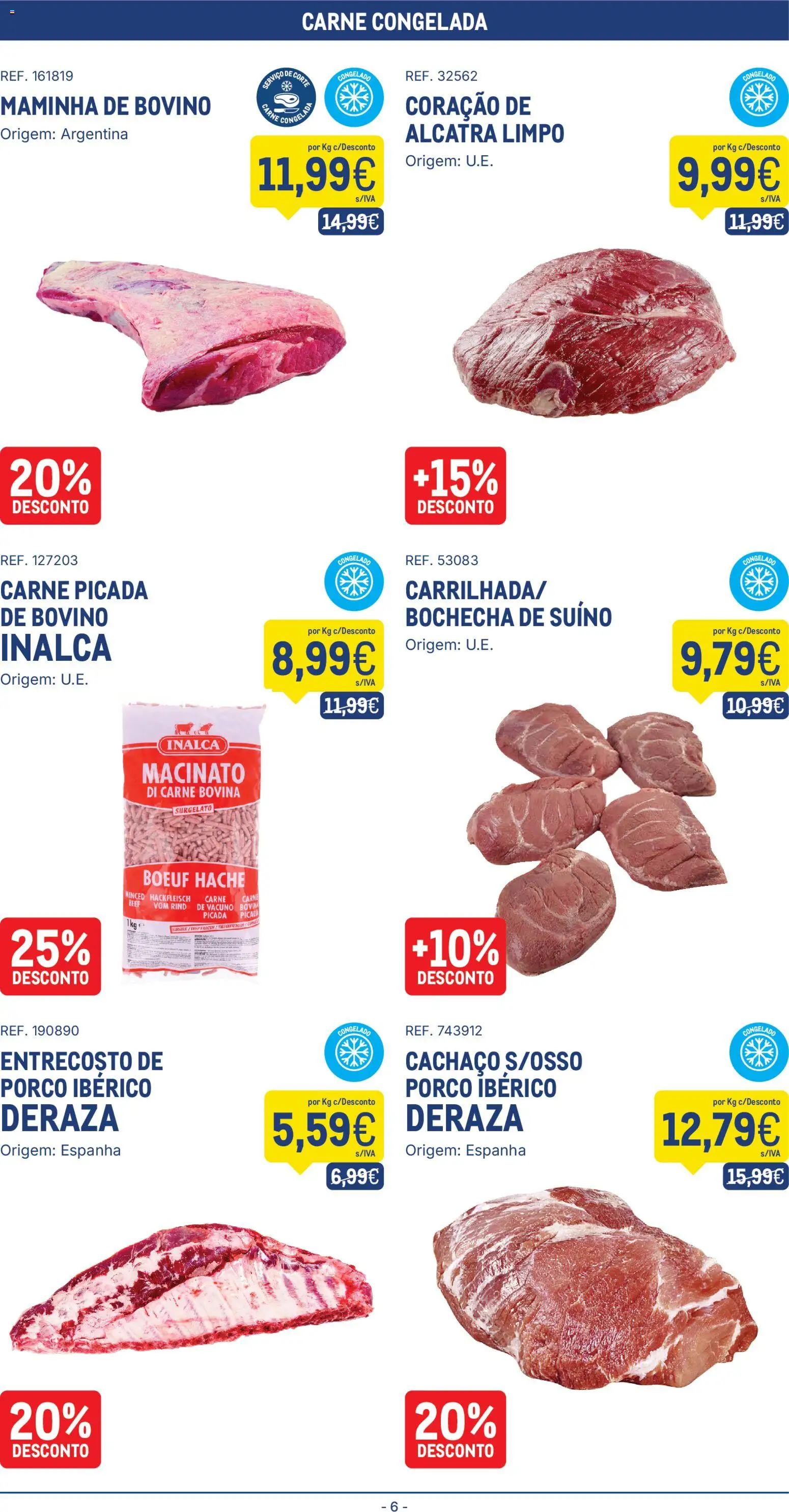 Makro folheto │ válido de 09.12.2025 | Página: 6 | Produtos: Carne picada, Carne