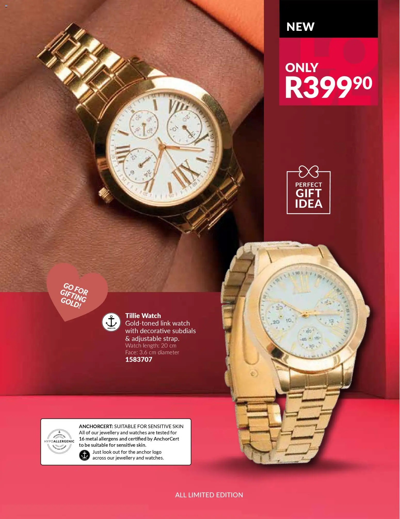 New Avon catalogue – valid from 31.01.2026 | Page: 25 | Products: Watch