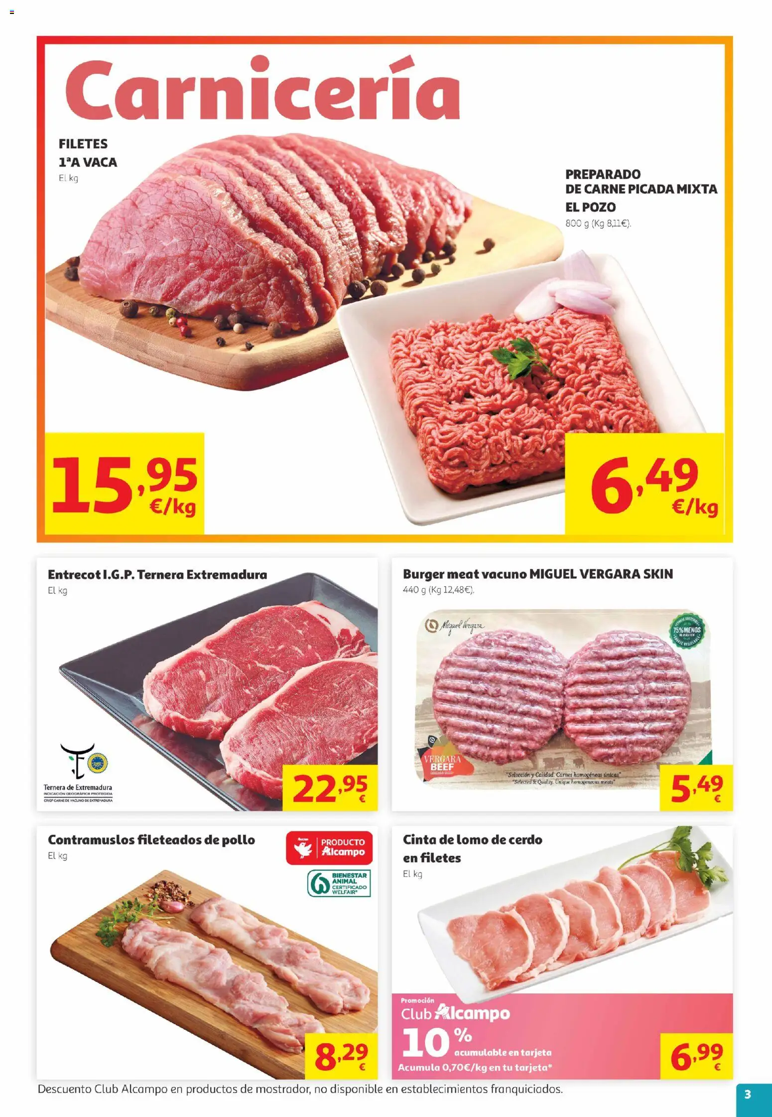 Alcampo Canarias │ válido desde el 05.05.2026 | Página: 3 | Productos: Cerdo