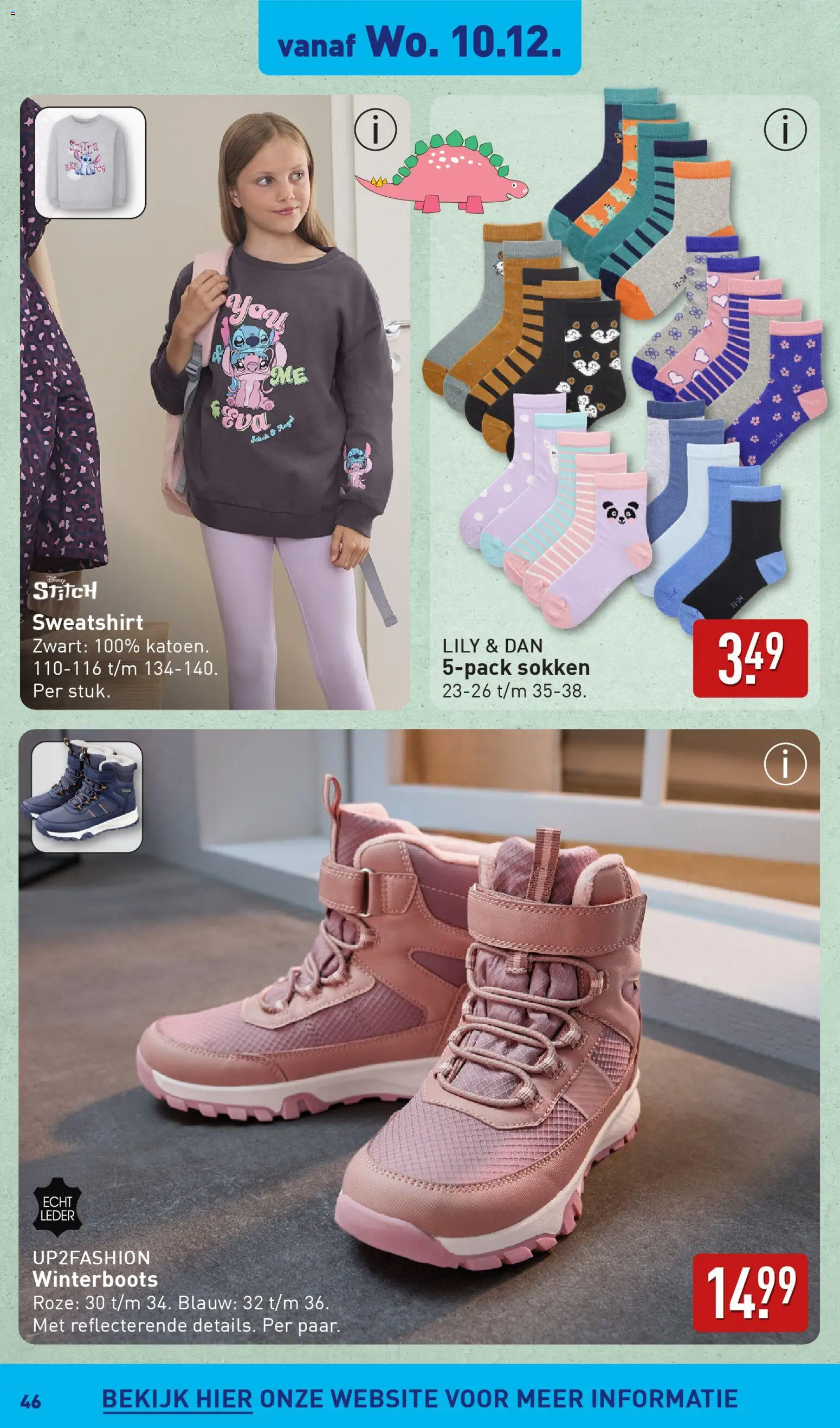 {H1} | Pagina: 46 | Producten: Sweatshirt, Sokken