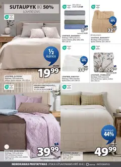 JYSK leidinys galioja nuo 28.10.2025 | Puslapis: 14 | Prekių: Pagalvėlė, Lovatiesė