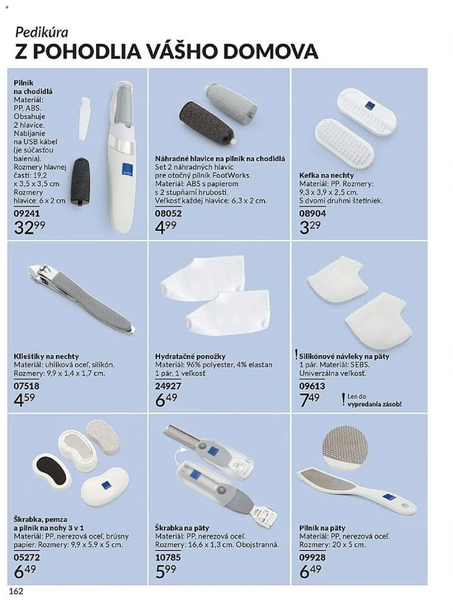 Nové Avon akcie – leták je platný od 01.02.2026 | Strana: 162 | Produkty: Ponožky, Kábel, USB