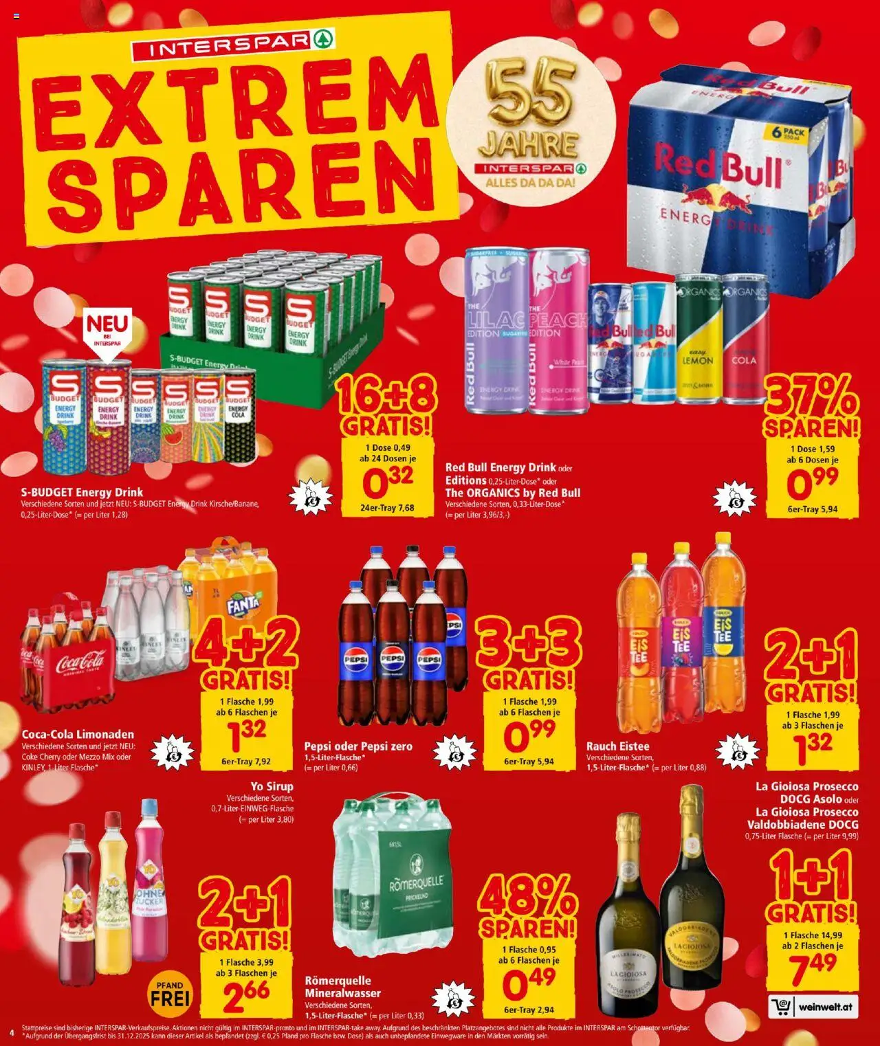 Interspar Flugblatt gültig ab 28.08.2025 | Seite: 4 | Produkte: Zucker