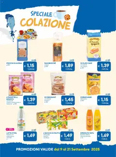 Volantino MD Discount del 09.09.2025 | Pagina: 10 | Prodotti: Crema, Fiocchi, Ananas, Lampone