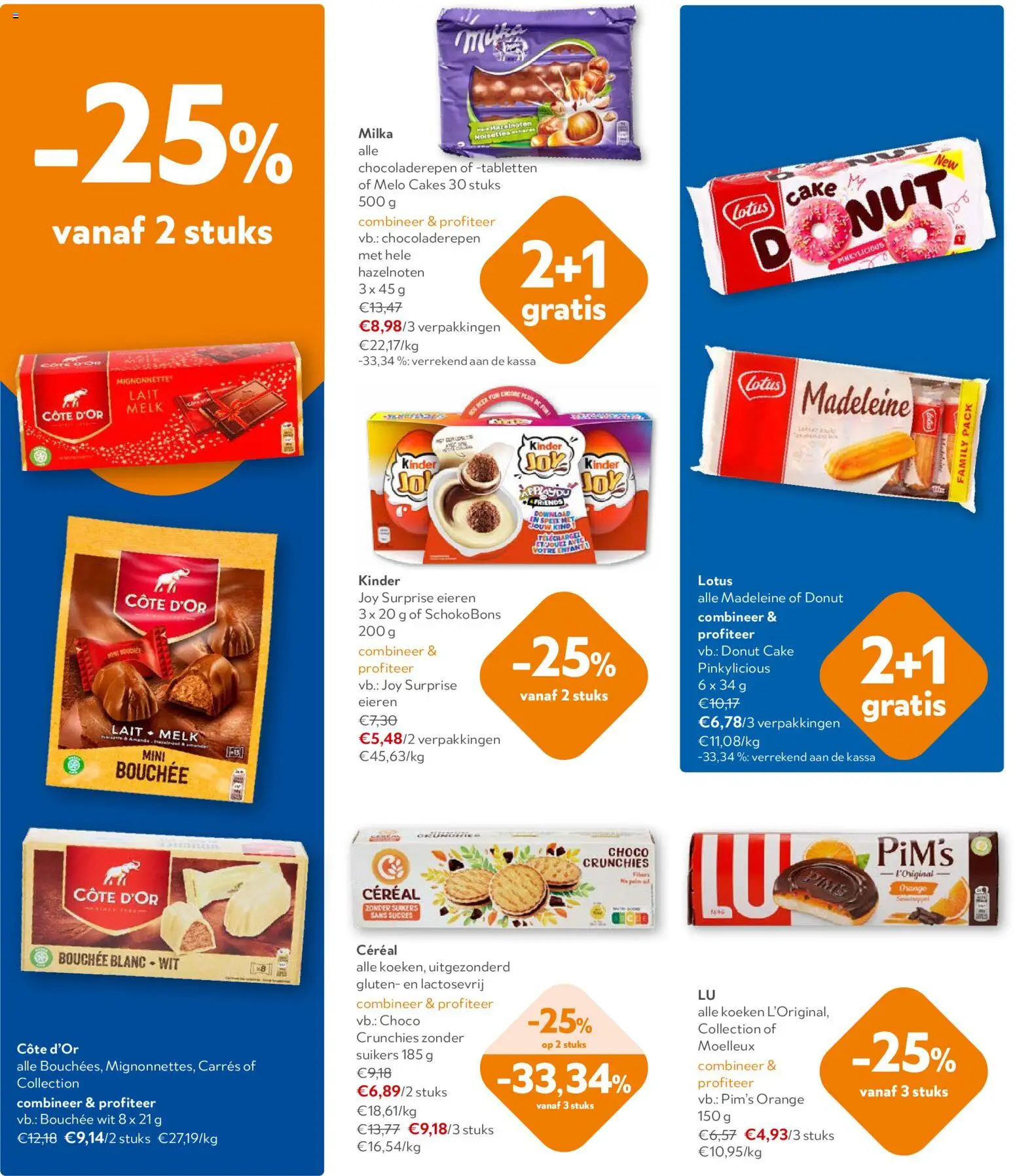 {H1} | Pagina: 22 | Producten: Kinder, Cake, Melk, Eieren