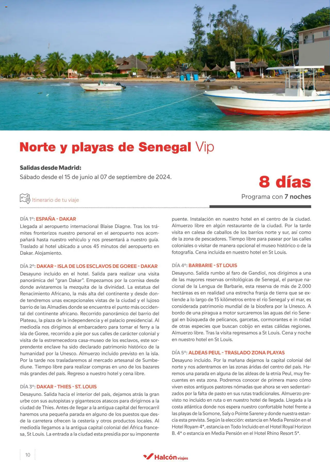 Halcón Viajes Senegal │ válido desde el 26.04.2024 | Página: 10