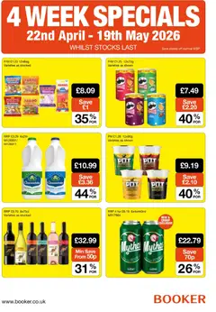 Preview of Booker Wholesale - Offers valid from 22.04.2026