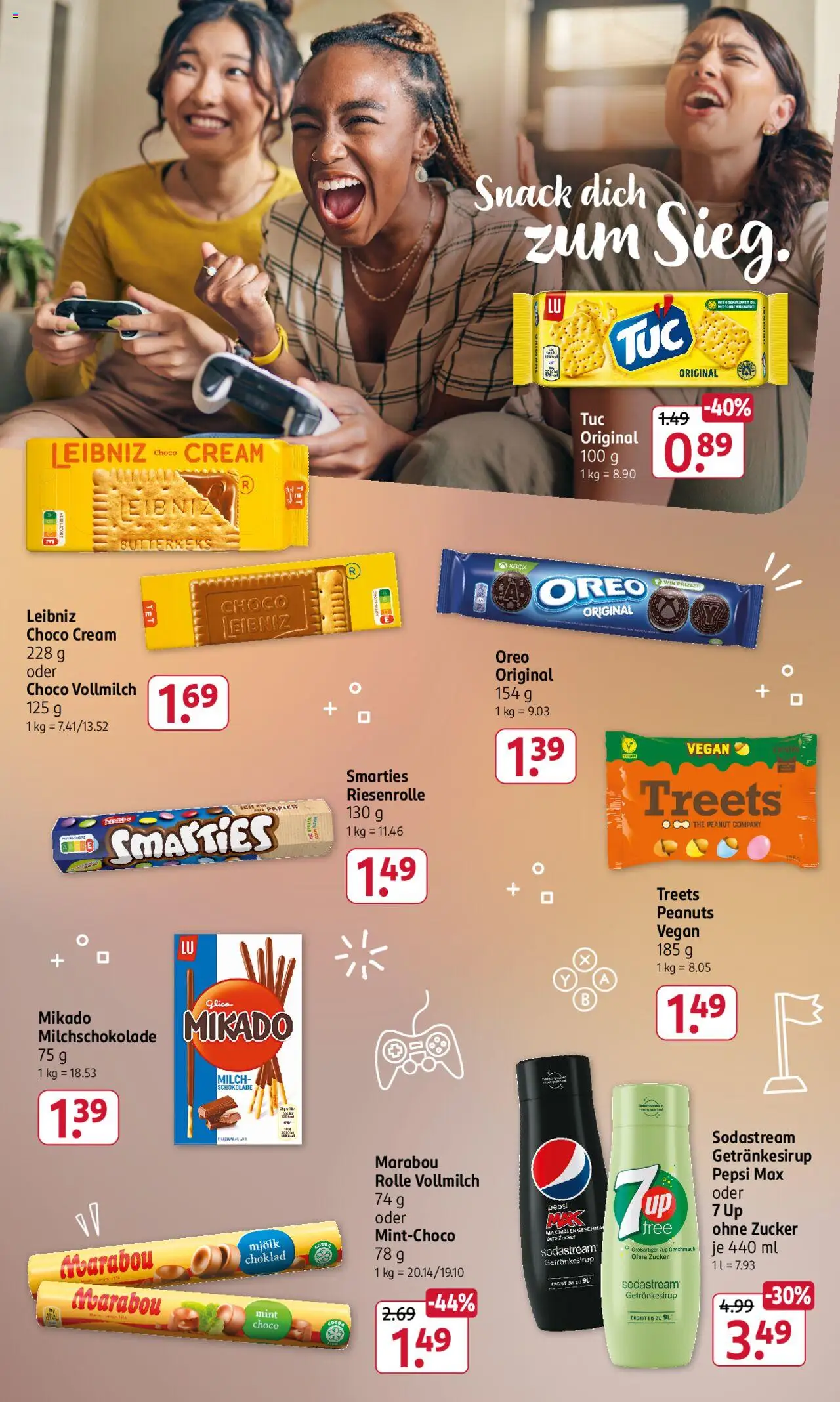 Rossmann Prospekt 	 – gültig ab 29.09.2025 | Seite: 19 | Produkte: Pepsi max, Milch, Smarties, Pepsi