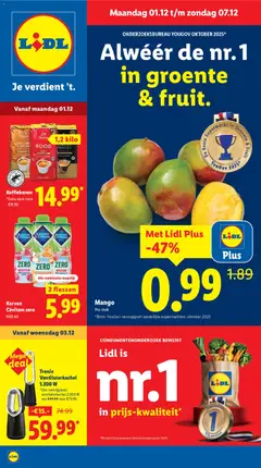 Lidl - Folder week 49 - Houten - Voorbeeld van een folder van Lidl, geldig van 01.12.2025