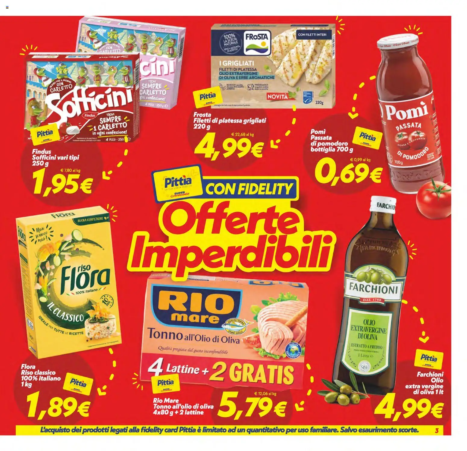 Volantino SuperConveniente del 23.01.2026 | Pagina: 3 | Prodotti: Pomodoro, Passata di pomodoro, Prezzemolo, Bottiglia