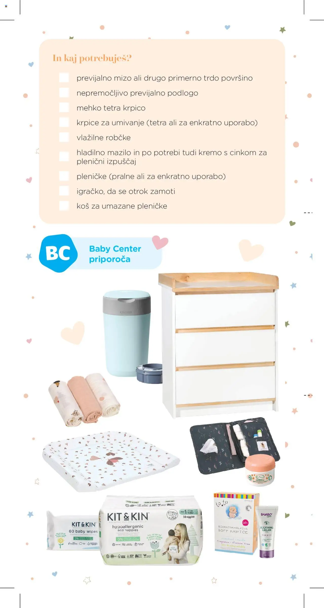 Baby center katalog nosečka │ velja od 01.07.2025 | Stran: 20 | Izdelki: Kos