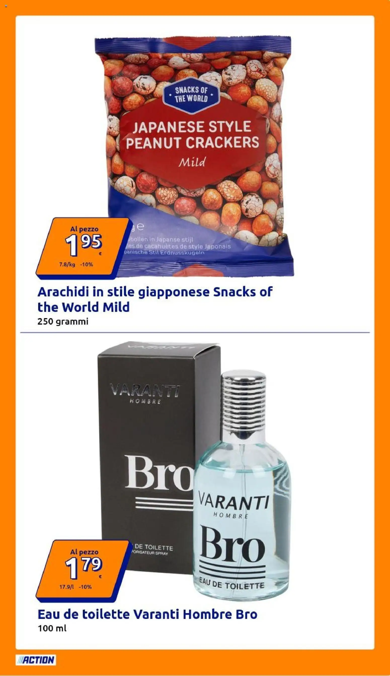 Volantino Action del 25.02.2026 | Pagina: 15 | Prodotti: Crackers, The, Arachidi