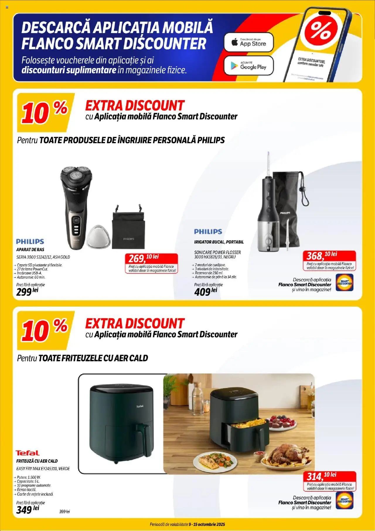 Noul catalog Flanco – valabil de la 09.10.2025 | Pagină: 4 | Produse: Enginar, Ginseng, Aparat De Ras, Friteuză