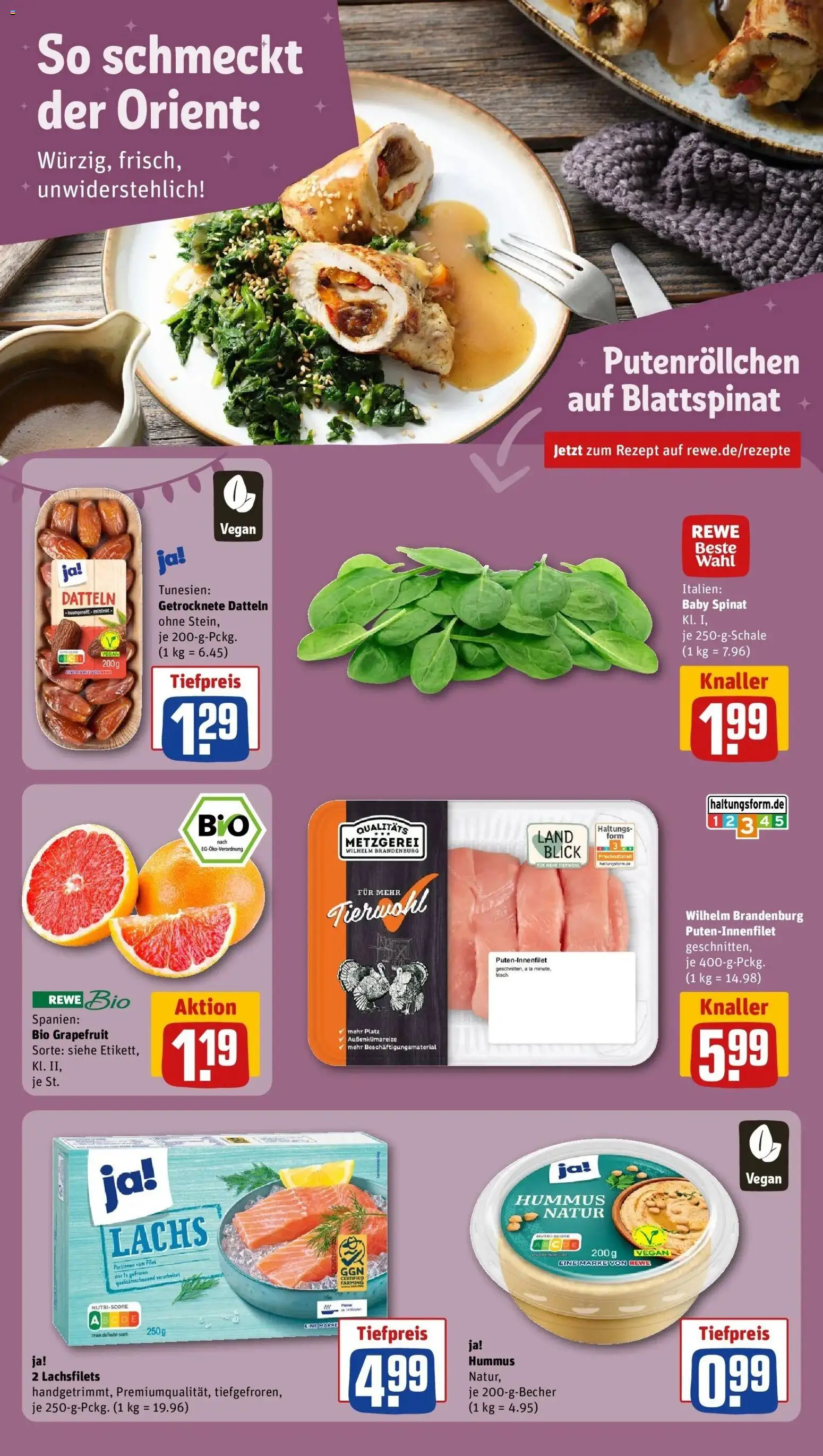 Rewe Prospekt Dresden / Neustadt	 – gültig ab 15.03.2026 | Seite: 14 | Produkte: Lachs, Grapefruit