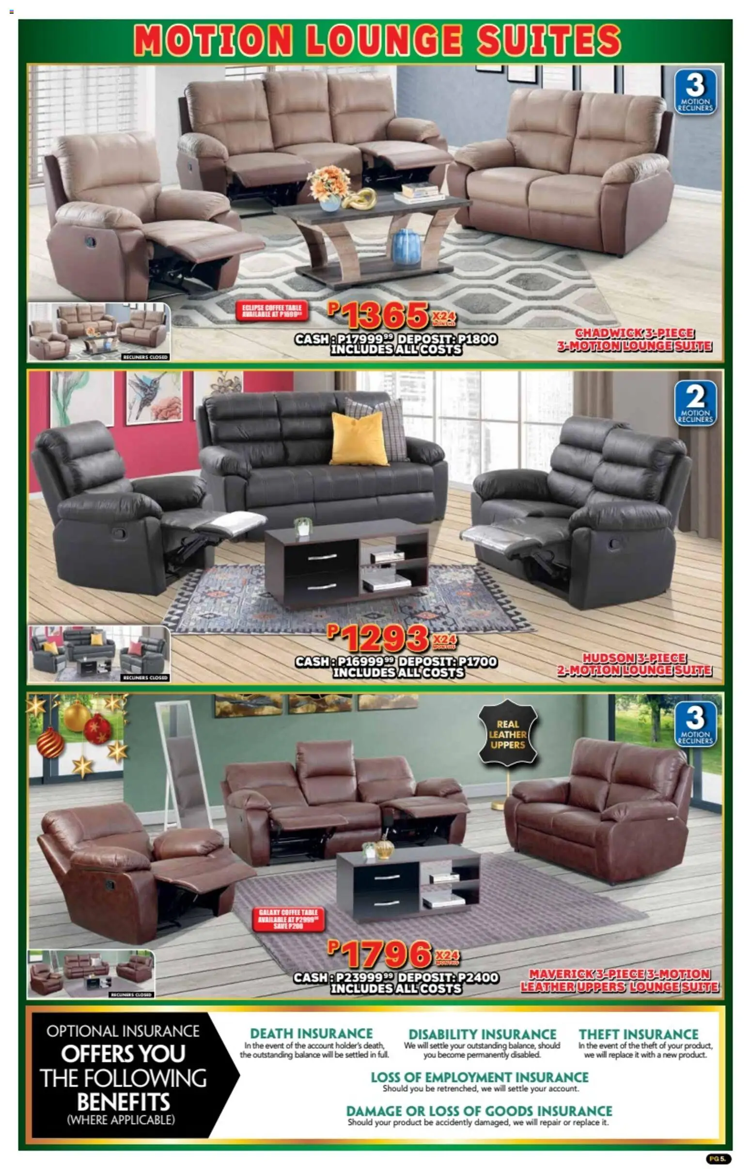 New Lewis Stores catalogue – valid from 10.11.2025 | Page: 5 | Products: Coffee table, Table, Lounge suite, Coffee