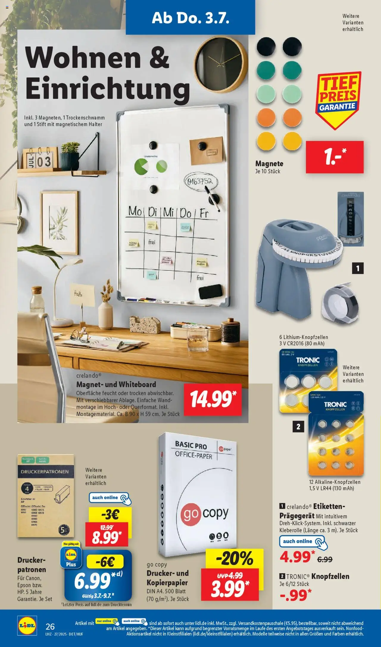 Lidl Prospekt 	 - gültig ab dem 30.06.2025 | Seite: 36