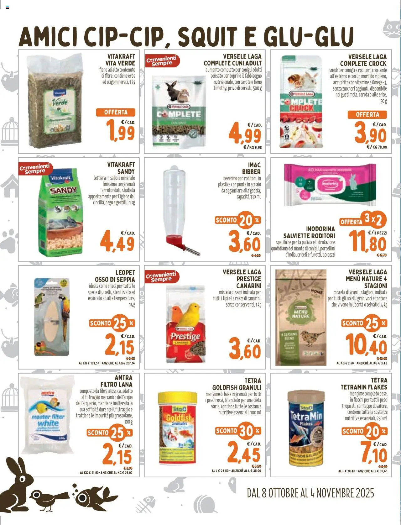 Volantino Conad del 08.10.2025 | Pagina: 6 | Prodotti: Carota, Fiocchi, Carote