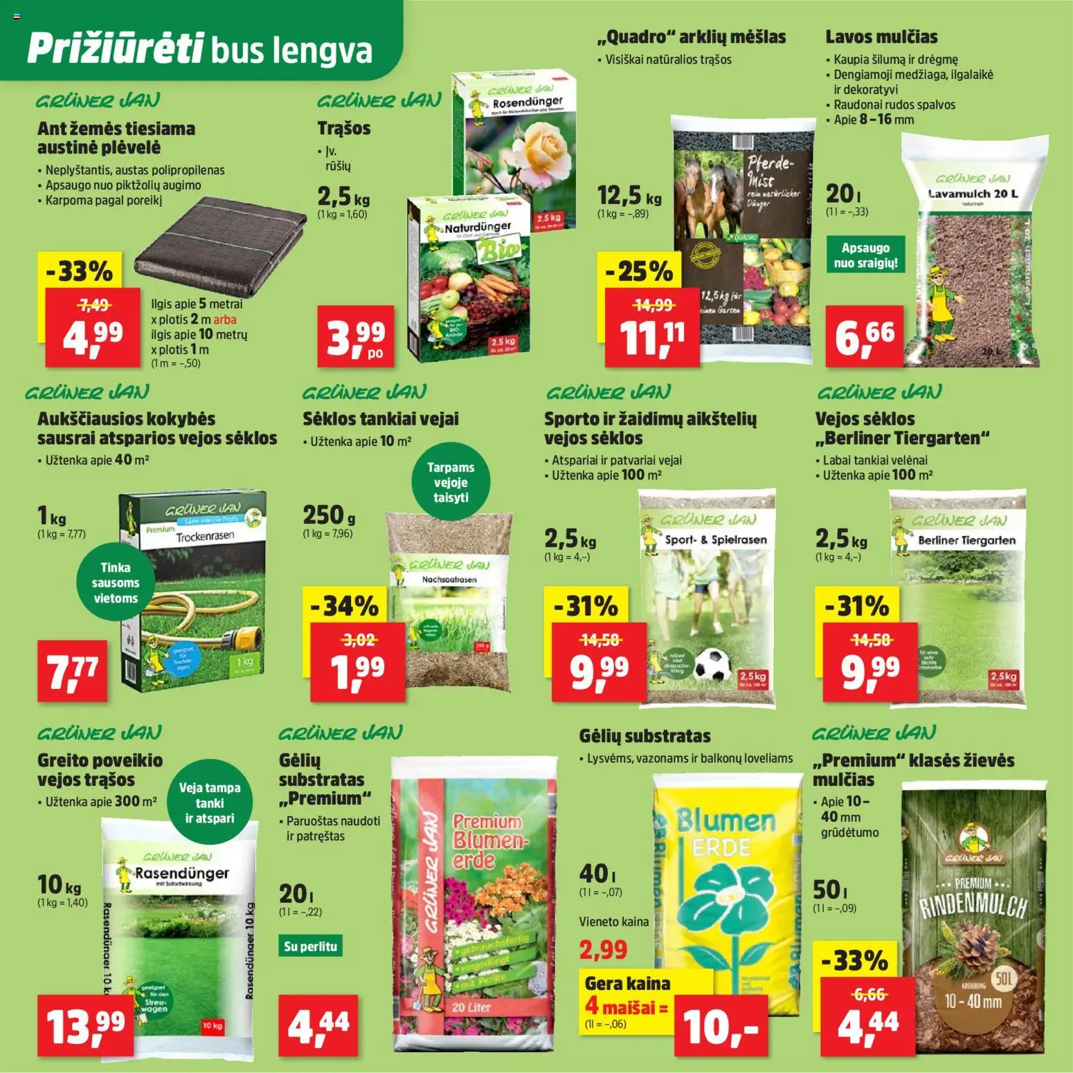 Thomas Philipps akcijos nuo 27.04.2026 | Puslapis: 7 | Prekių: Sėklos