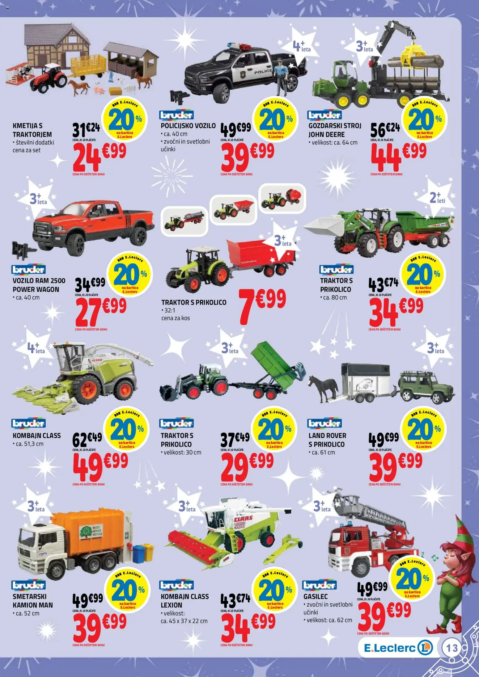 Novi E.leclerc katalog ponudbe – veljaven od 04.11.2025 | Stran: 13 | Izdelki: Kos