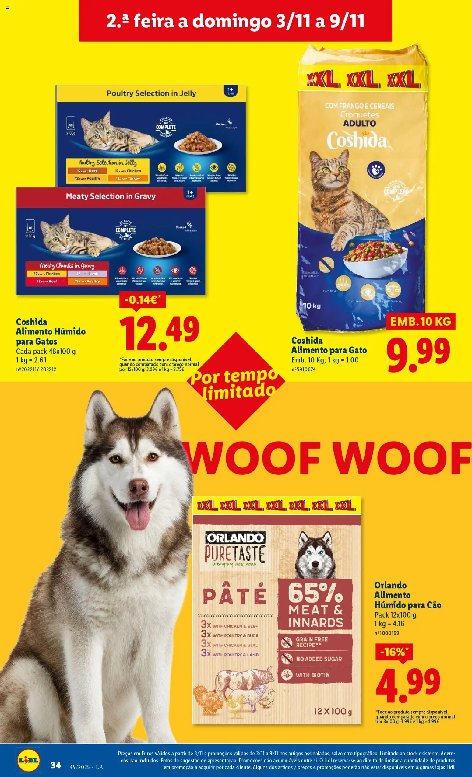 Lidl folheto │ válido de 03.11.2025 | Página: 34 | Produtos: Frango, Cereais