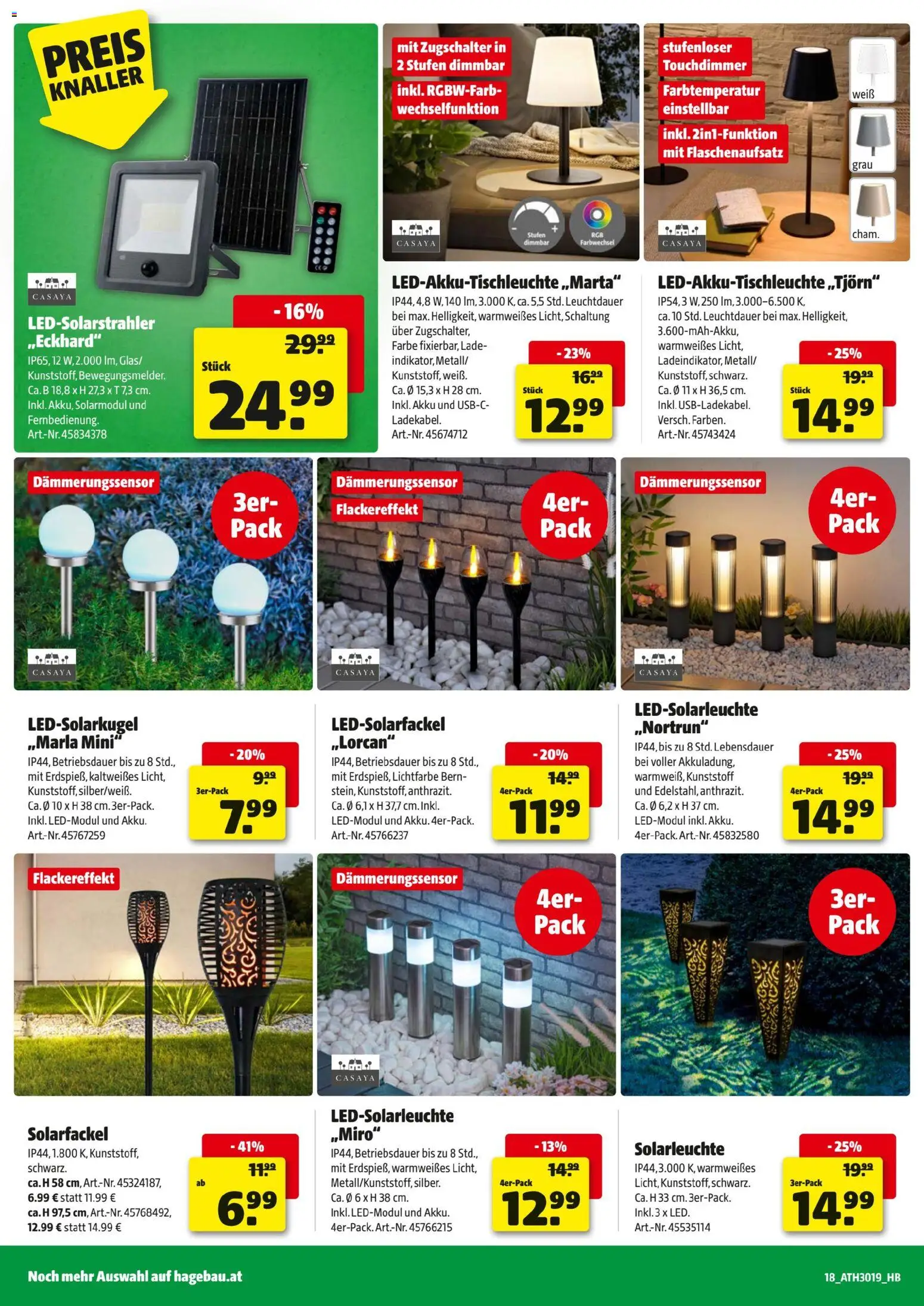 Hagebau Flugblatt gültig ab 27.04.2026 | Seite: 18