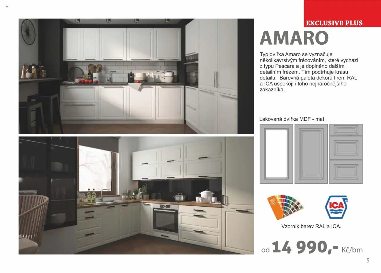 Jamall nábytek katalog - Kuchyně od 17.04.2025 | Strana: 5