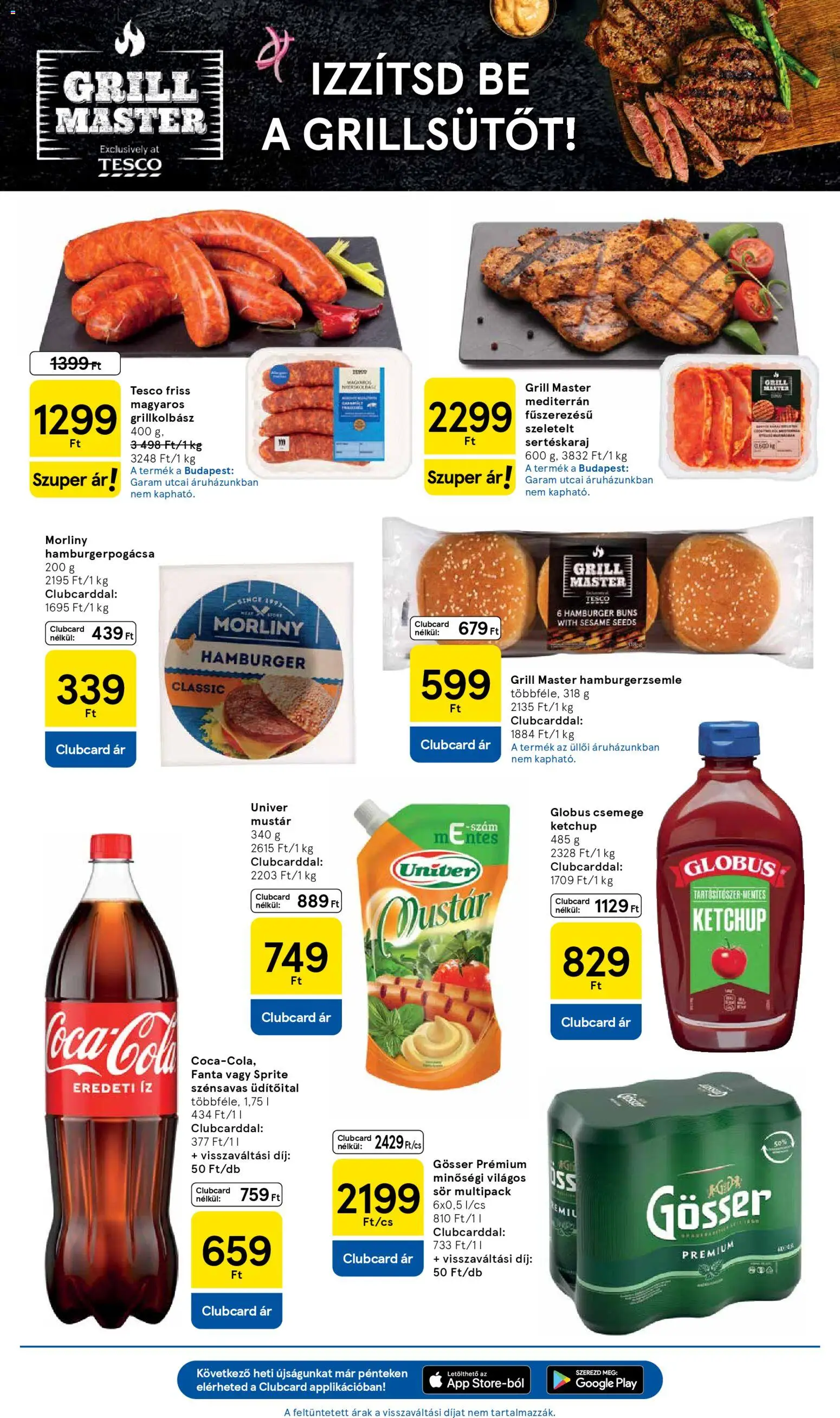 Tesco akciós ujság - amely érvényes a következő dátumtól: 29.04.2026 | Oldal: 3 | Termékek: Sertéskaraj, Gösser, Sör, Ketchup