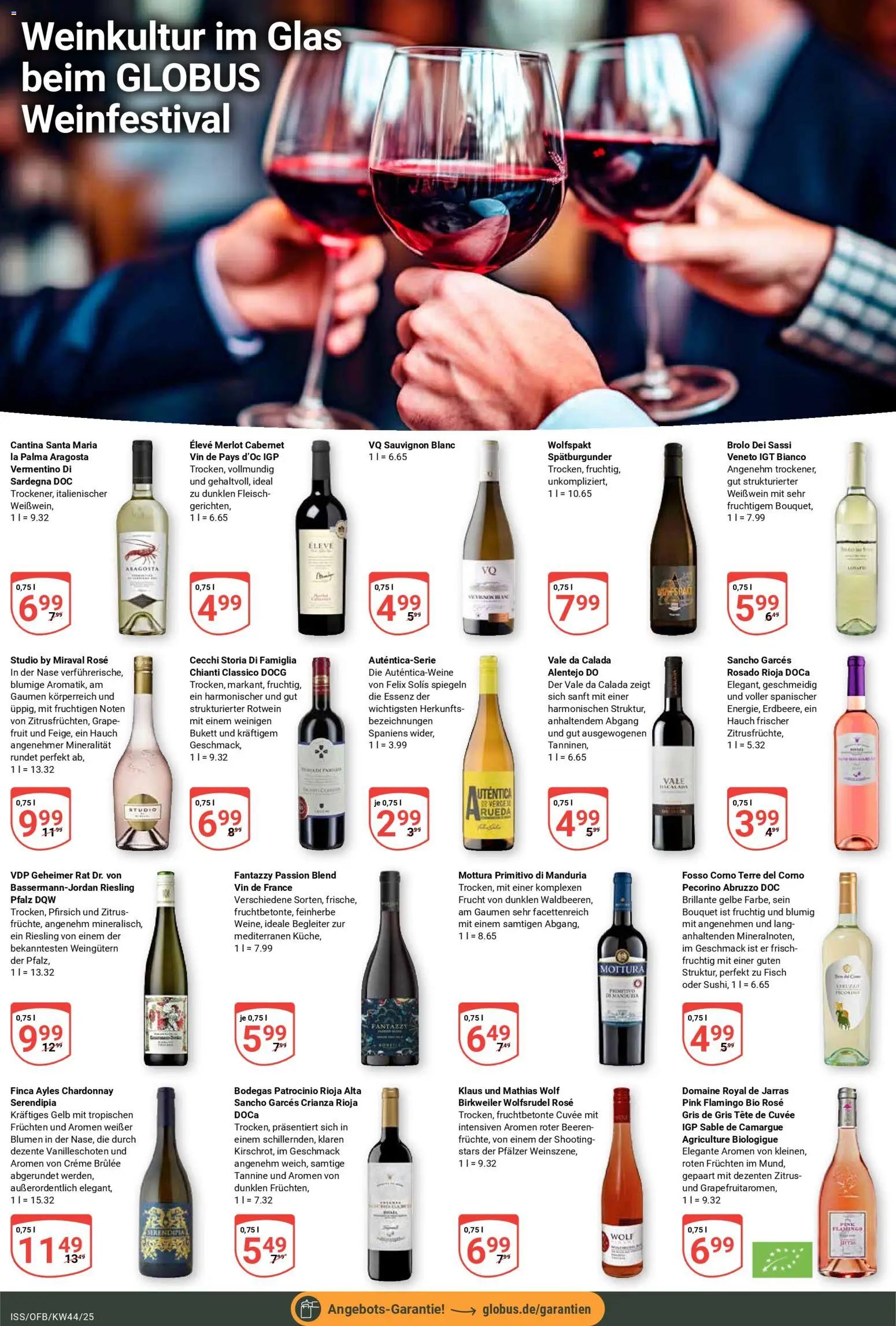 Globus Prospekt 	 – gültig ab 27.10.2025 | Seite: 18 | Produkte: Fanta, Rotwein, Merlot, Fisch
