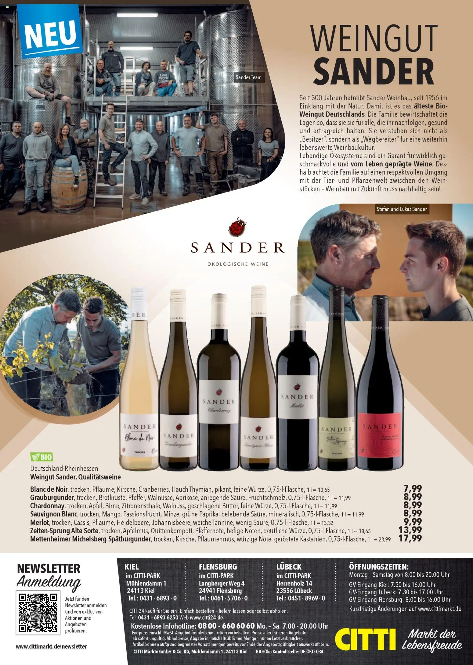 CITTI Markt Weine zum Osterfest – gültig ab 18.03.2026 | Seite: 12 | Produkte: Pane, Wein, Uhr