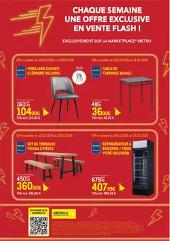 METRO - Prévisualisation de METRO Offres Flash Marketplace valide à partir de 25.02.2026