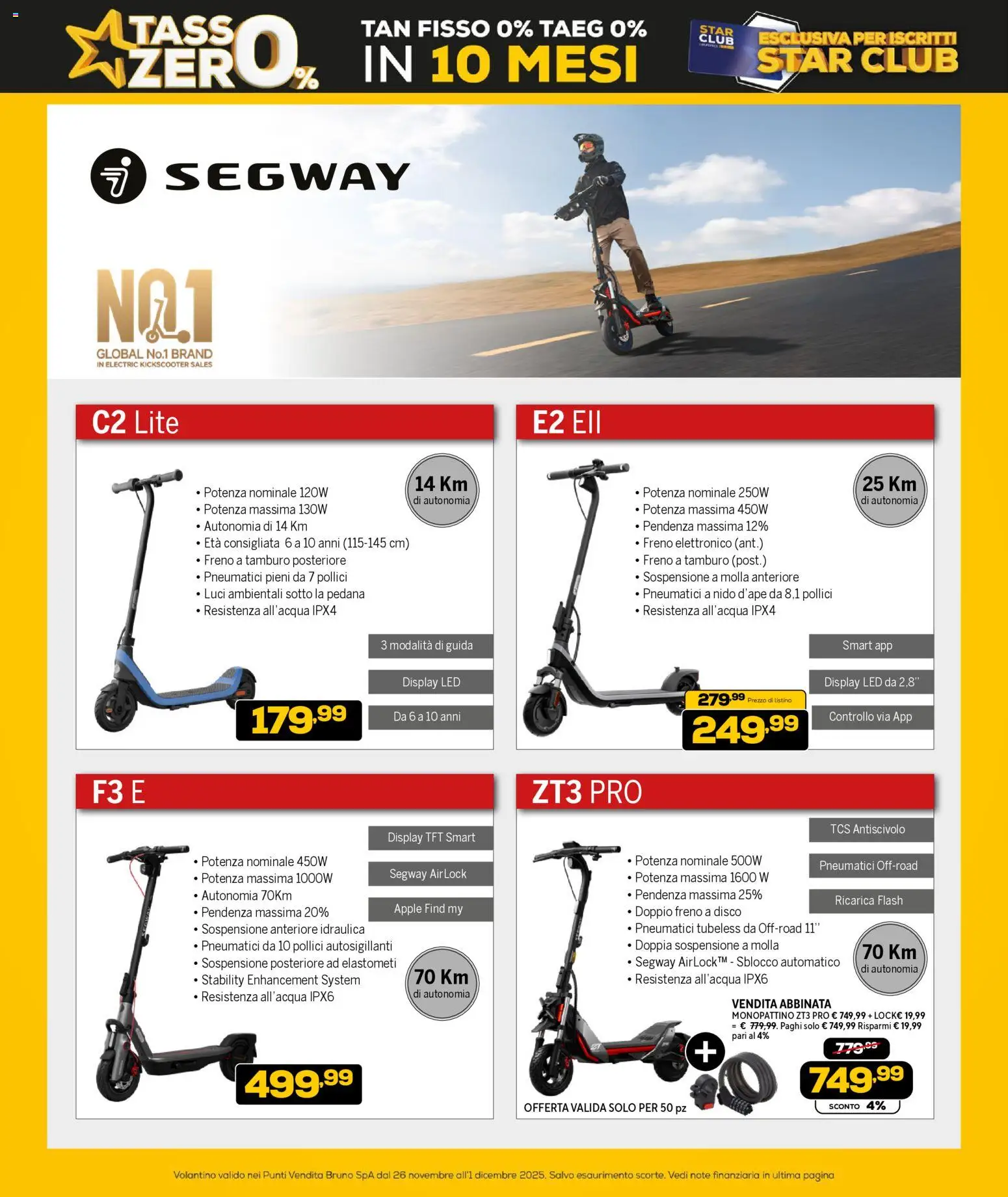 Volantino Euronics del 26.11.2025 | Pagina: 16 | Prodotti: Monopattino, Disco