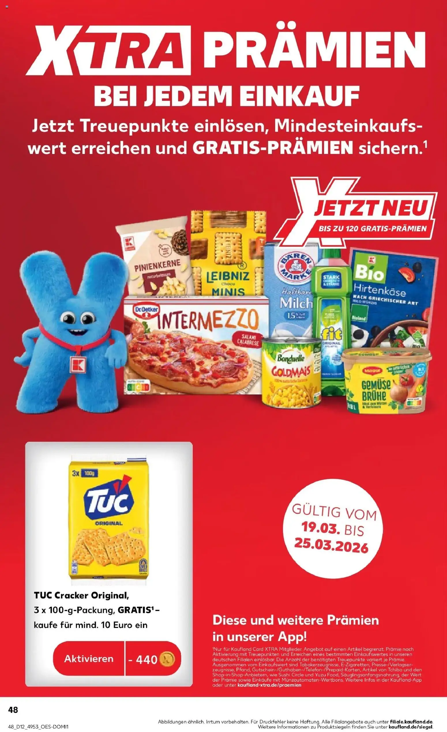 Kaufland Prospekt Cloppenburg	 – gültig ab 19.03.2026 | Seite: 48 | Produkte: Maggi, Feta, Haltbare milch, Gemüse