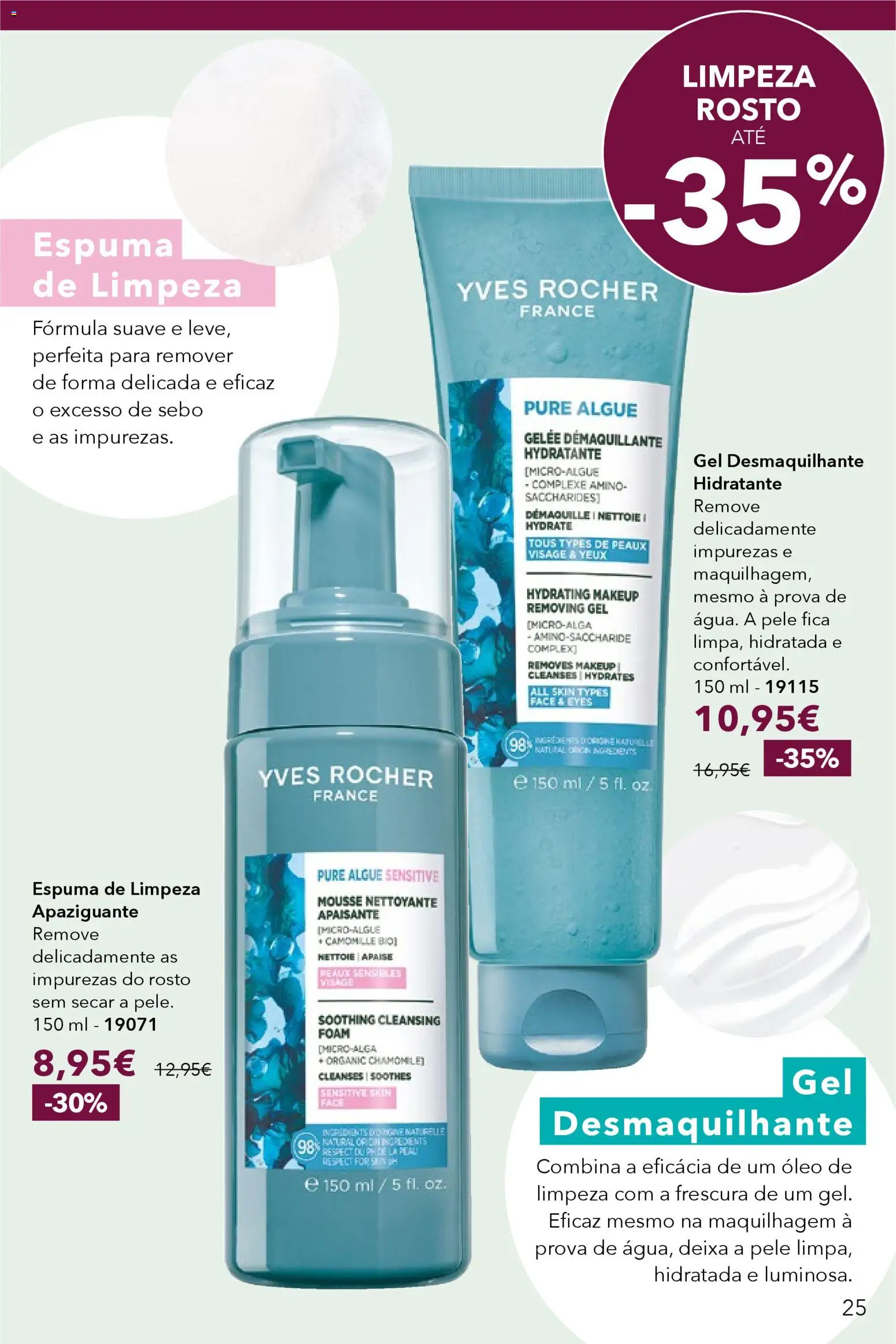Yves Rocher catálogo 2 │ válido de 30.01.2026 | Página: 25 | Produtos: Maquilhagem, Óleo, Gin