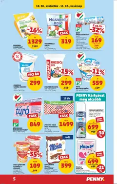 MILKERIA GOUDA SAJT, Gouda sajt, 450 g - amely érvényes a következő dátumtól: 30.10.2025 | Oldal: 7