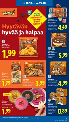 Lidl-mainoslehti voimassa 16.10.2025 alkaen | Sivu: 17