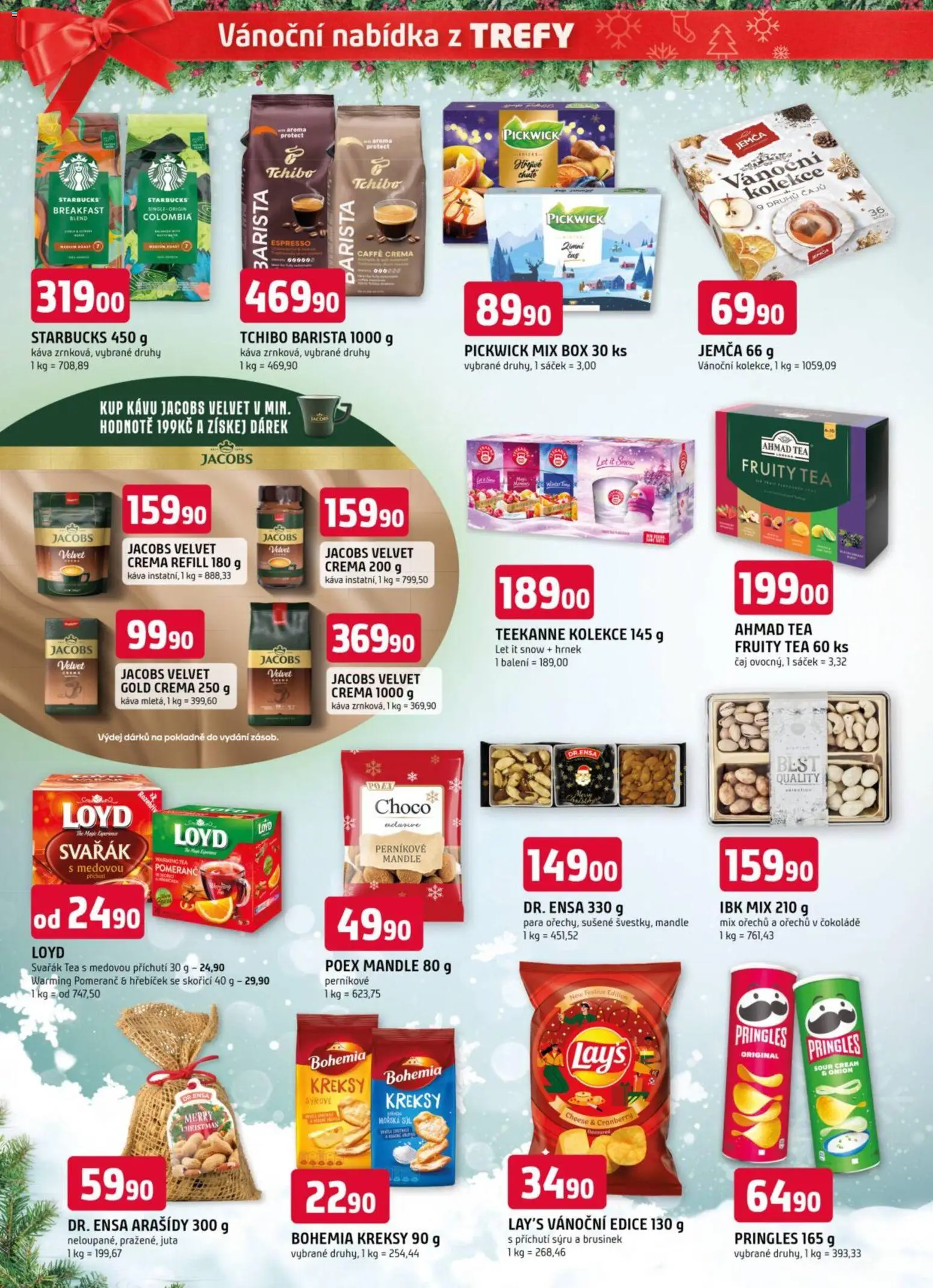 Trefa leták od 10.12.2025 | Strana: 12 | Produkty: Jacobs, Mandle, Lay's, Sáček