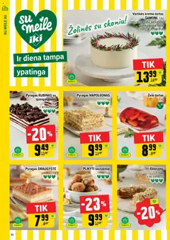 IKI - Leidinys│galioja nuo 11.08.2025 | Puslapis: 10 | Prekių: Sausainiai, Tortas, Pyragas
